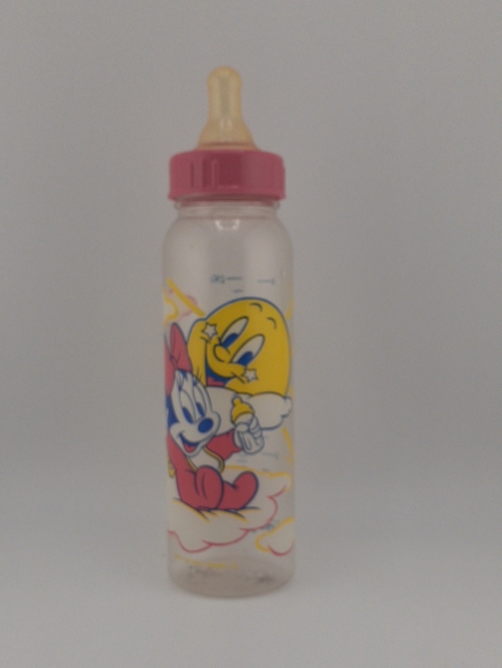 Vintage Evenflo Walt Disney Company Minnie Mouse Collectible Baby Bottle